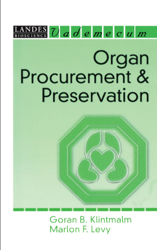 Imagen de portada: Organ Procurement and Preservation 1st edition 9781570594984