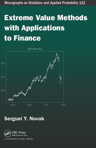 Omslagafbeelding: Extreme Value Methods with Applications to Finance 1st edition 9780367848330