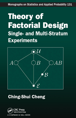Cover image: Theory of Factorial Design 1st edition 9780367378981
