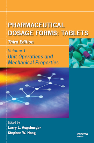 Imagen de portada: Pharmaceutical Dosage Forms - Tablets 3rd edition 9780849390142