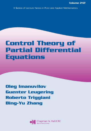 Cover image: Control Theory of Partial Differential Equations 1st edition 9780367411626