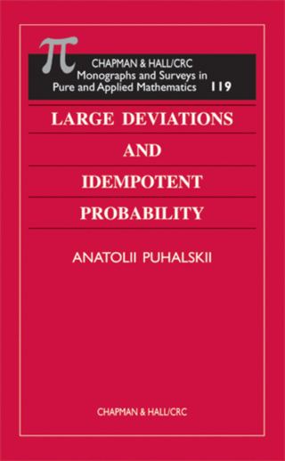 Cover image: Large Deviations and Idempotent Probability 1st edition 9780367455293