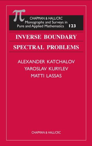 Immagine di copertina: Inverse Boundary Spectral Problems 1st edition 9780367397050