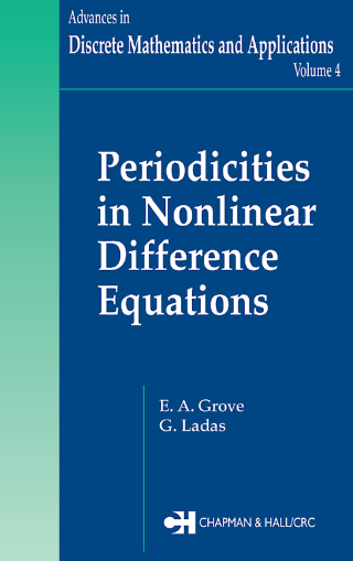 Imagen de portada: Periodicities in Nonlinear Difference Equations 1st edition 9780849331565
