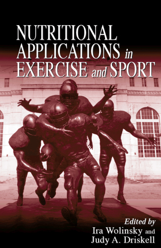 Cover image: Nutritional Applications in Exercise and Sport 1st edition 9780849381997