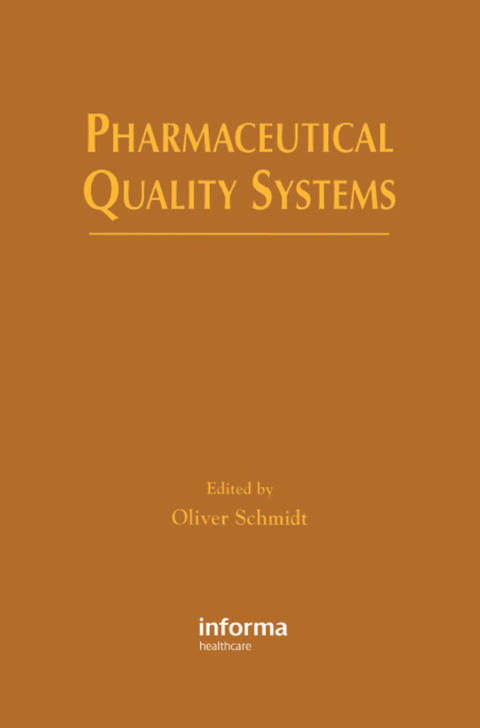 Pharmaceutical Quality Systems, 1st Edition - FULL INSTANT DOWNLOAD | PDF DOCX EPUB