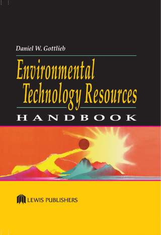 Imagen de portada: Environmental Technology Resources Handbook 1st edition 9781566705660