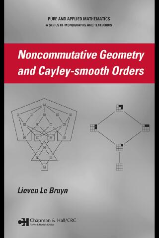 Cover image: Noncommutative Geometry and Cayley-smooth Orders 1st edition 9780367388706