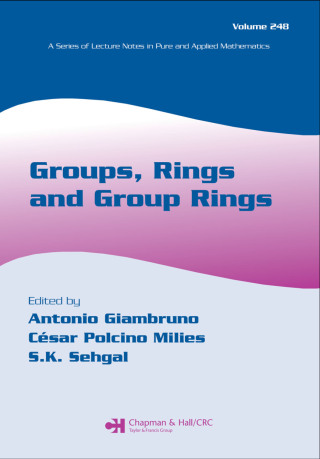 Imagen de portada: Groups, Rings and Group Rings 1st edition 9781138402034