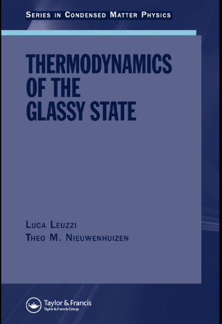 Cover image: Thermodynamics of the Glassy State 1st edition 9780750309974