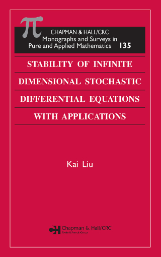 Cover image: Stability of Infinite Dimensional Stochastic Differential Equations with Applications 1st edition 9780367392253