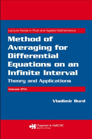 Immagine di copertina: Method of Averaging for Differential Equations on an Infinite Interval 1st edition 9781138417496