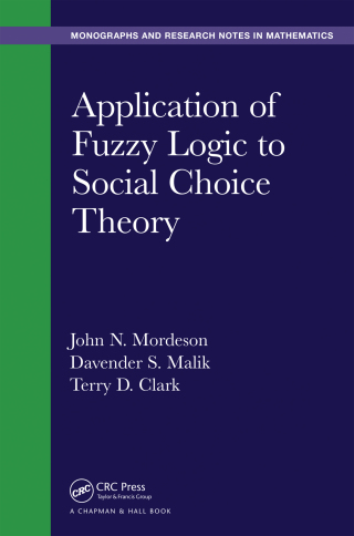 Cover image: Application of Fuzzy Logic to Social Choice Theory 1st edition 9781482250985