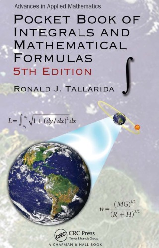 Cover image: Pocket Book of Integrals and Mathematical Formulas 5th edition 9781498704755