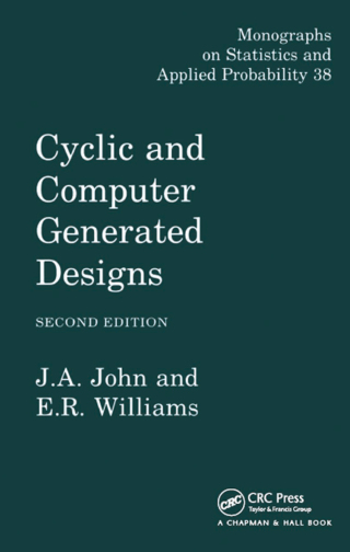 Cover image: Cyclic and Computer Generated Designs 2nd edition 9780367579692