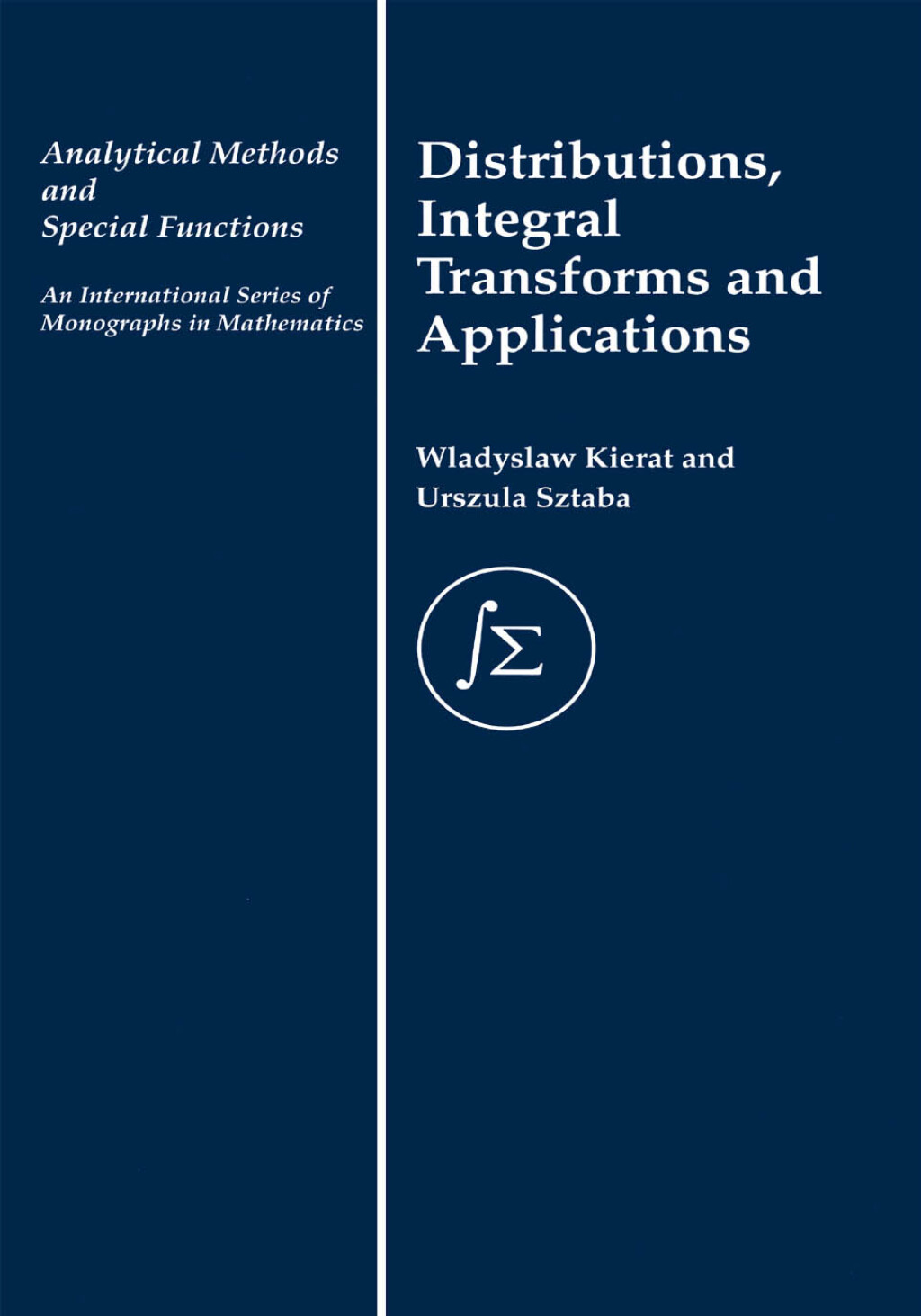 Distribution, Integral Transforms and Applications 1st Edition
