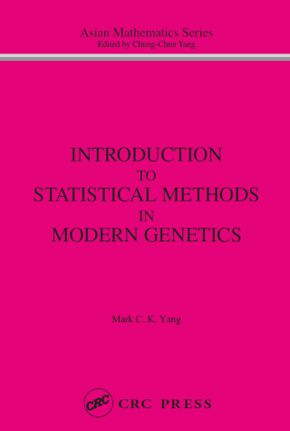 Cover image: Introduction to Statistical Methods in Modern Genetics 1st edition 9780367413569