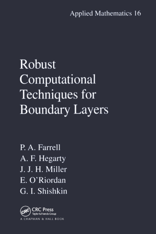 Titelbild: Robust Computational Techniques for Boundary Layers 1st edition 9781584881926