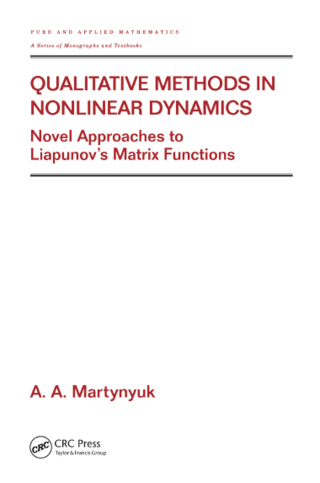 Cover image: Qualitative Methods in Nonlinear Dynamics 1st edition 9780824707354
