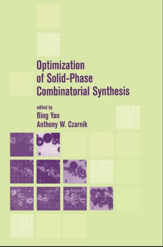 Imagen de portada: Optimization of Solid-Phase Combinatorial Synthesis 1st edition 9780367396534