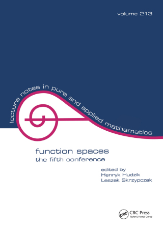 Immagine di copertina: Function Spaces 1st edition 9780824704193