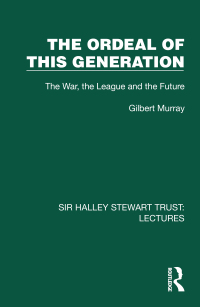 Cover image: The Ordeal of this Generation 1st edition 9781032807195