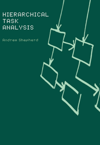 Imagen de portada: Hierarchial Task Analysis 1st edition 9780748408382