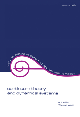 Cover image: Continuum Theory & Dynamical Systems 1st edition 9781138430334