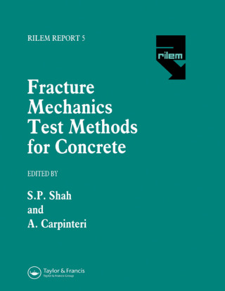 Immagine di copertina: Fracture Mechanics Test Methods For Concrete 1st edition 9780412411007