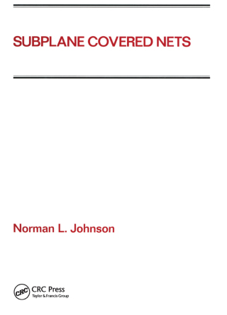 Cover image: Subplane Covered Nets 1st edition 9780824790080