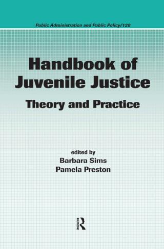 Cover image: Handbook of Juvenile Justice 1st edition 9781574445572