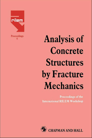 Cover image: Analysis of Concrete Structures by Fracture Mechanics 1st edition 9780415513043