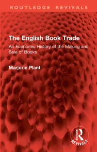 Imagen de portada: The English Book Trade 1st edition 9781032898247