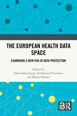 Cover image: The European Health Data Space 1st edition 9781032822884