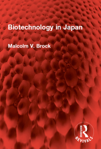 Cover image: Biotechnology in Japan 1st edition 9781032897882