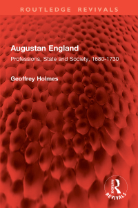 Imagen de portada: Augustan England 1st edition 9781032704265