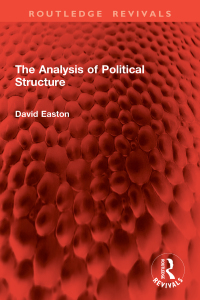 Cover image: The Analysis of Political Structure 1st edition 9781032900124