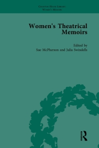 Titelbild: Women's Theatrical Memoirs, Part II vol 8 1st edition 9781138766372