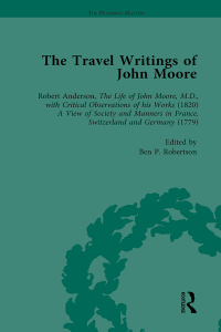 Omslagafbeelding: The Travel Writings of John Moore Vol 1 1st edition 9781138763333