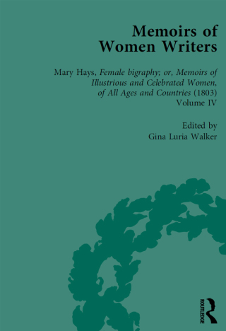 Cover image: Memoirs of Women Writers, Part III vol 8 1st edition 9781138755192