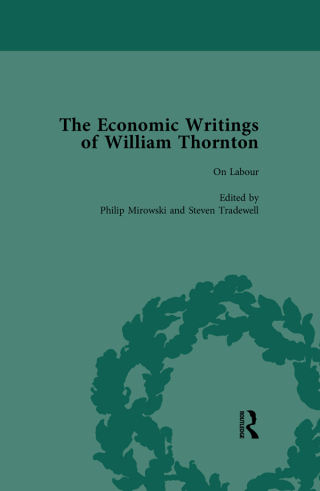 Cover image: The Economic Writings of William Thornton Vol 4 1st edition 9781138759503