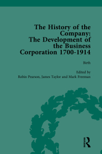 صورة الغلاف: The History of the Company, Part II vol 5 1st edition 9781138761278