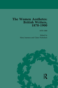 Cover image: The Women Aesthetes vol 1 1st edition 9781138763654