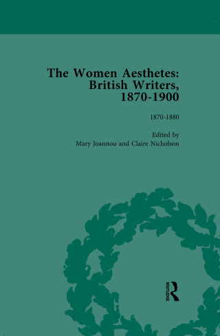 Imagen de portada: The Women Aesthetes vol 1 1st edition 9781138763654