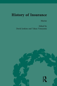 Omslagafbeelding: The History of Insurance Vol 8 1st edition 9781138760929