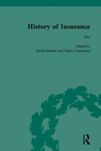 Imagen de portada: The History of Insurance Vol 2 1st edition 9781138760868