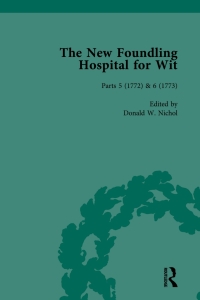 Imagen de portada: The New Foundling Hospital for Wit, 1768-1773 Vol 3 1st edition 9781138761742