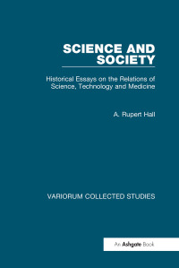 Cover image: Science and Society 1st edition 9780860784005