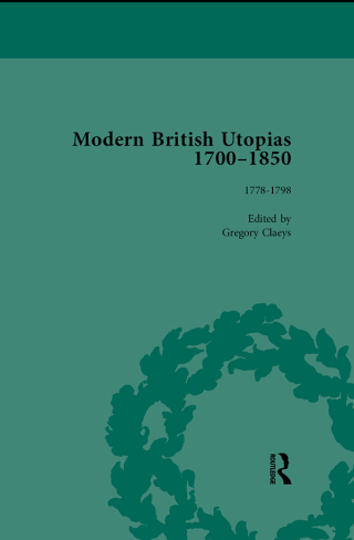 Cover image: Modern British Utopias, 1700-1850 Vol 4 1st edition 9781138755369