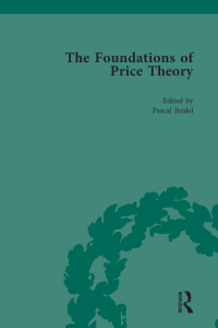 Cover image: The Foundations of Price Theory Vol 5 1st edition 9781138760219